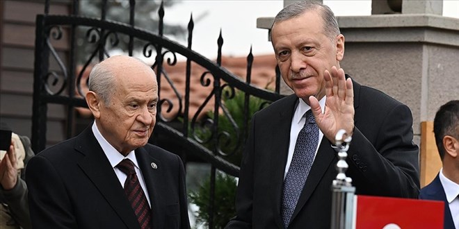 Erdoğan, MHP Genel Başkanı Bahçeli ile görüştü