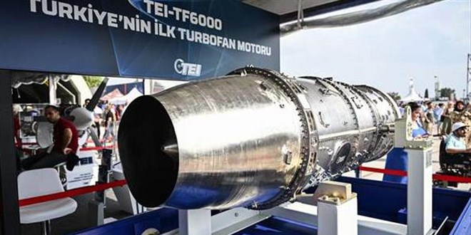 Türkiye'nin milli uçak motoru vitrine çıktı