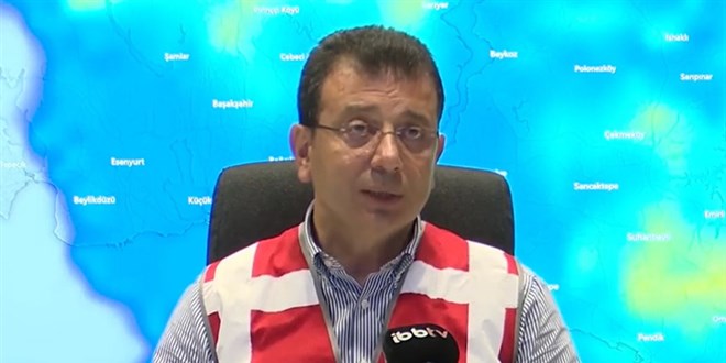 İBB Başkanı İmamoğlu, AKOM'da yağışla ilgili açıklama yaptı