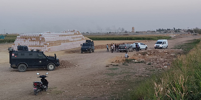 Ceylanpınar'a havan mermisi düştü