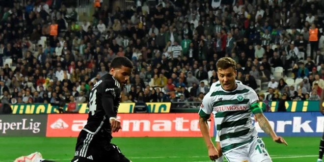 Beşiktaş, Konya deplasmanından 3 puanla dönüyor