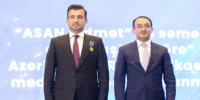 Seluk Bayraktar'a Azerbaycan'dan madalya