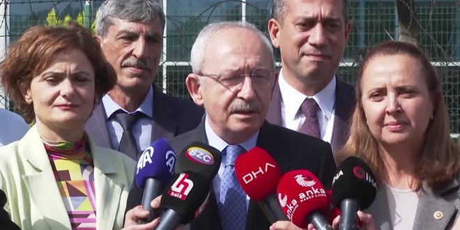 Kılıçdaroğlu, Gezi Parkı davasının tutuklu sanıklarını cezaevinde ziyaret etti: