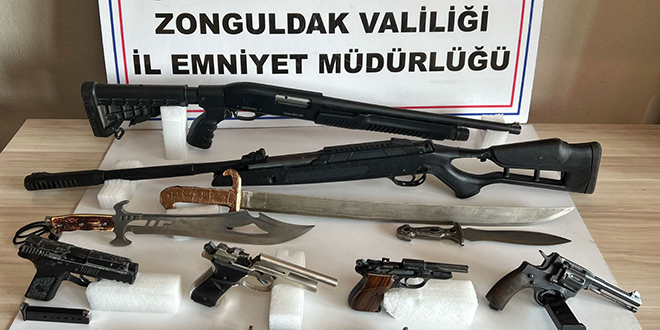 Zonguldak'ta 'Kafes' operasyonu kapsamında 18 kişi yakalandı