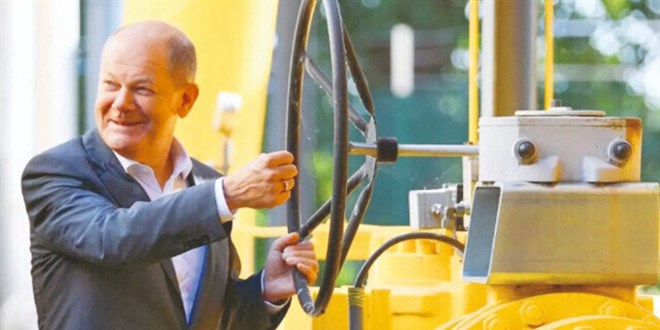 Almanya da doğal gaz istiyor