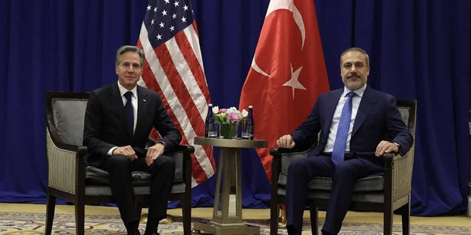 Bakan Fidan, ABD'li mevkidaşı ile görüştü