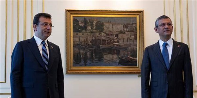 CHP Genel Başkan adayı Özel'den İBB Başkanı İmamoğlu'na ziyaret