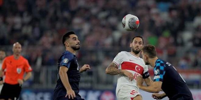 Türkiye, deplasmanda Hırvatistan'ı 1-0 yendi