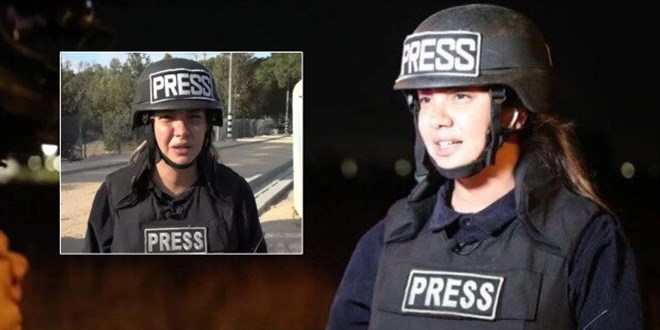 Gazze sınırında bulunan gazeteci Fulya Öztürk'e İsrail'den tehdit