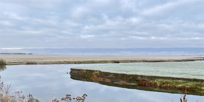 Ardahan'�n y�ksek kesimlerinde kar ve sis etkili oldu