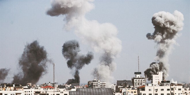 Gazze'ye atılan bombalar Hiroşima'ya atılan atom bombası kadar