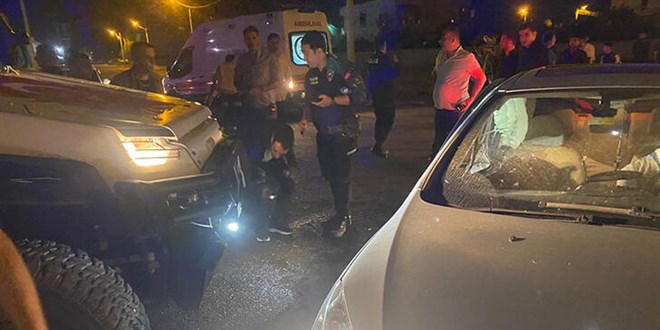 Mardin'de zrhl polis arac ile otomobil arpt: 3 yaral