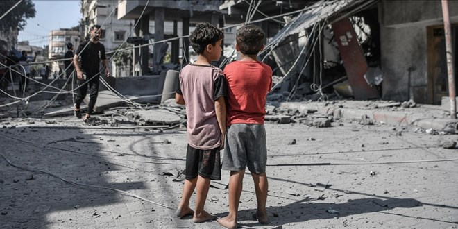 UNICEF: Gazze, ocuklar iin mezarla dnyor