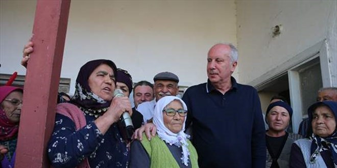 Muharrem İnce'den, Cumhuriyet Bayramı'nı şiirle kutlayan kadınlara ziyaret