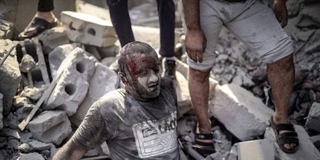 srail'in Gazze eridi'ne dzenledii saldrlar 27. gnnde devam ediyor