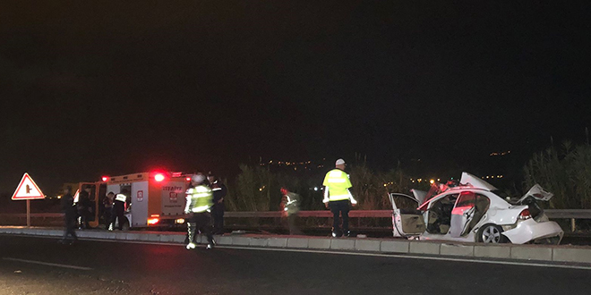 Aydın'da tırla çarpışan otomobilin sürücüsü öldü