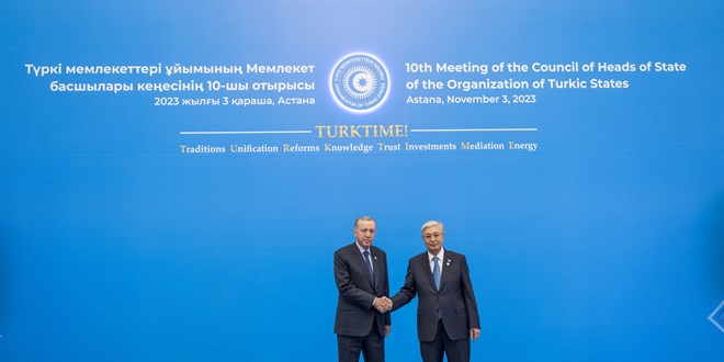 Türk Devletleri Teşkilatı Devlet Başkanları Konseyi 10. Zirvesi başladı