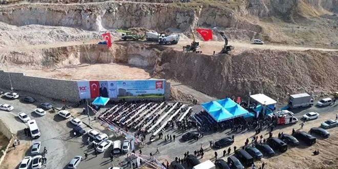 Malatya'da depreme dayanıklı 400 sosyal konutun temeli atıldı