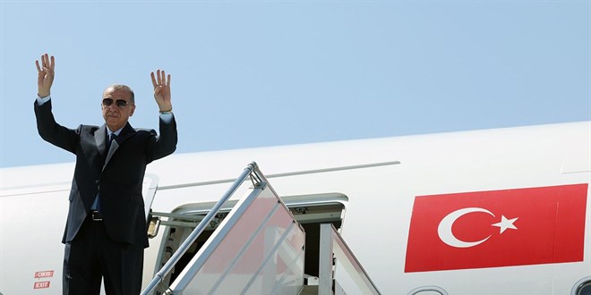 Cumhurbakan Erdoan yarn zbekistan'a gidecek