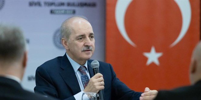 TBMM Başkanı Kurtulmuş: Biz insanlıktan yanayız
