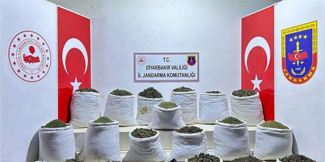 Diyarbakır'da 914 kilo uyuşturucu ele geçirildi: 2 gözaltı