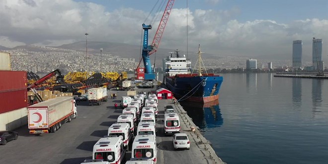 Gazze'ye yardm malzemesi tayacak gemi yola kyor