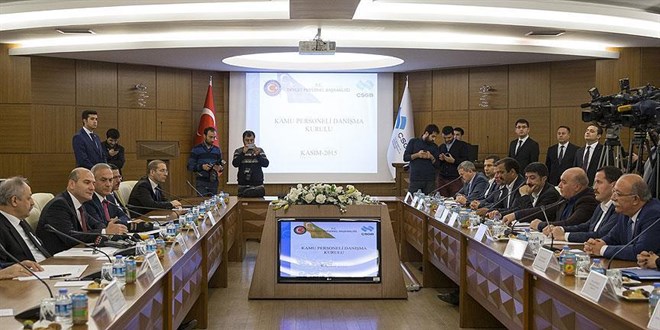 Kamu Personeli Danışma Kurulu toplandı