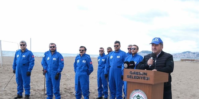 Giresun'daki proje Trkiye'de bir ilk oldu: Denizin Kahramanlar' grev banda