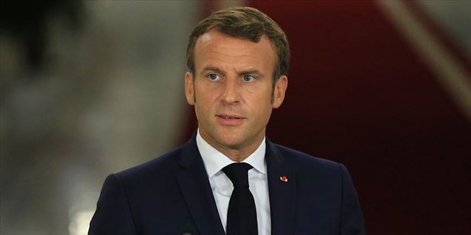Macron, srail'e sivilleri bombalamay durdurma ars yapt
