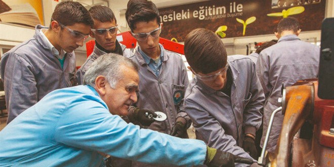 75 bin öğrenci sanayide okuyor