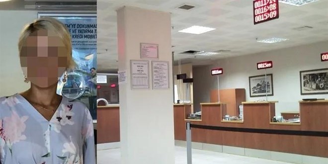 Saplantılı müşteri, bankacı kadının hayatını kabusa çevirdi
