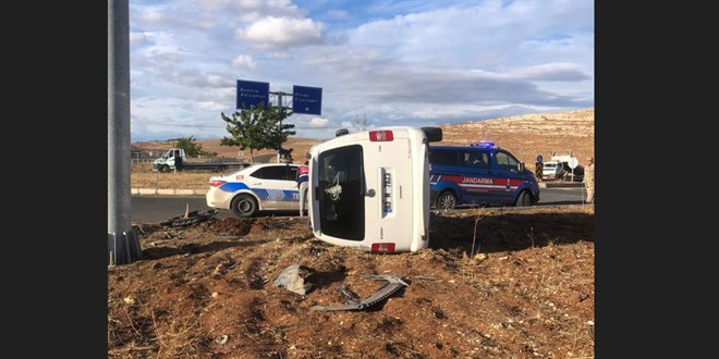 anlurfa'da trafik kazasnda 1 kii ld, 3 kii yaraland