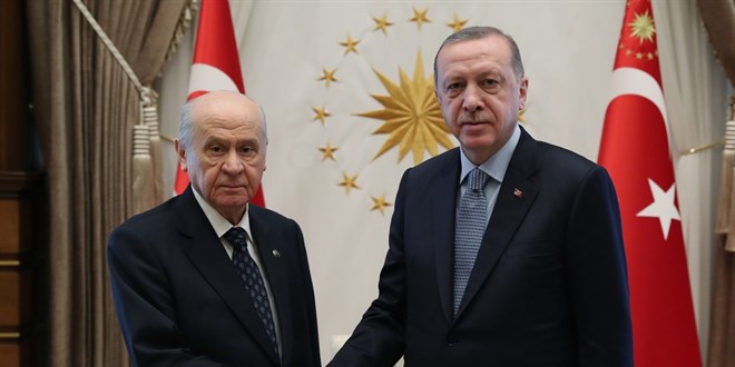 Erdoğan ve Bahçeli perşembe günü görüşecek: Gündem 50+1