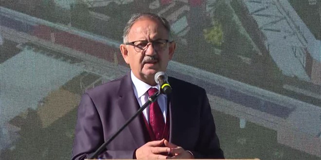 Bakan Özhaseki: Bundan sonra konutlarımızı sağlam yapmalıyız