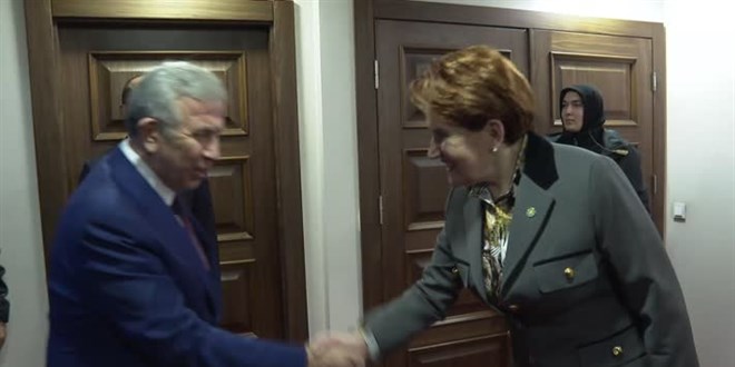 Mansur Yavaş, İYİ Parti Genel Başkanı Akşener'i ziyaret etti