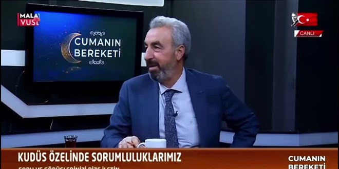 Malatya'daki deprem anı televizyonun canlı yayınında
