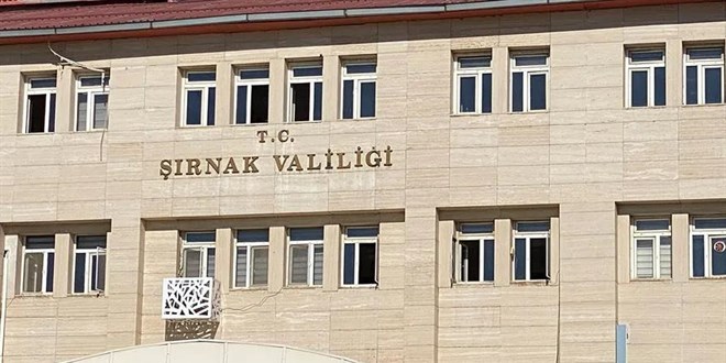 Şırnak'ta 15 gün süreyle özel güvenlik bölgesi ilan edildi