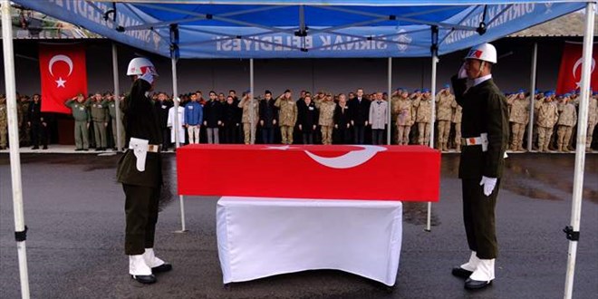 Pençe-Kilit Operasyonu bölgesi şehitleri son yolculuğuna uğurlandı