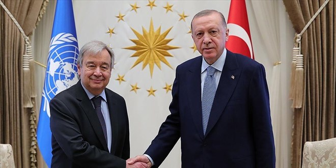 Erdoğan, BM Genel Sekreteri Guterres ile telefonda görüştü