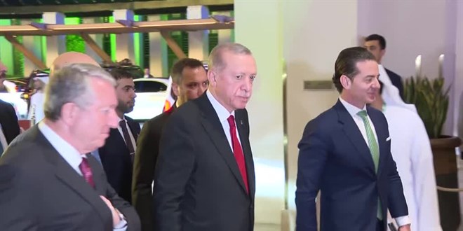 Cumhurbaşkanı Erdoğan, Birleşik Arap Emirlikleri'ne geldi