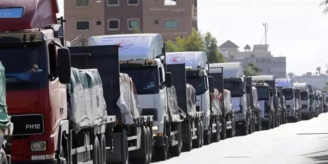 ABD: İsrail yardım tırlarının geçişine izin verecek