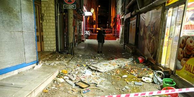 Bursa'da balkonun ken zeminiyle 6. kattan den kii hayatn kaybetti