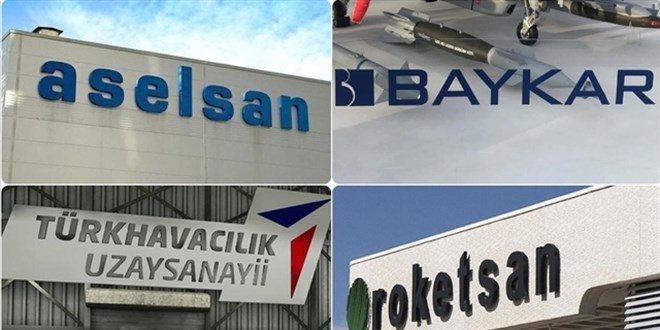 4 Türk firması "ilk 100 savunma sanayii şirketi" listesinde