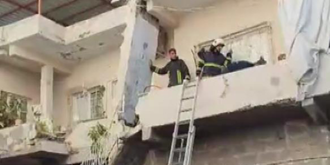 Üzerine merdiven çöken inşaat işçisi hayatını kaybetti