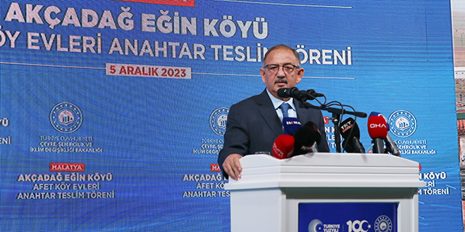 Deprem bölgesinde 22 bin konutun daha temeli atıldı