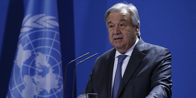 BM: Guterres yetkisinin sonuna kadar grevine devam edecek