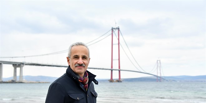 Dnyada yln en iyi projesi '1915 anakkale Kprs' oldu