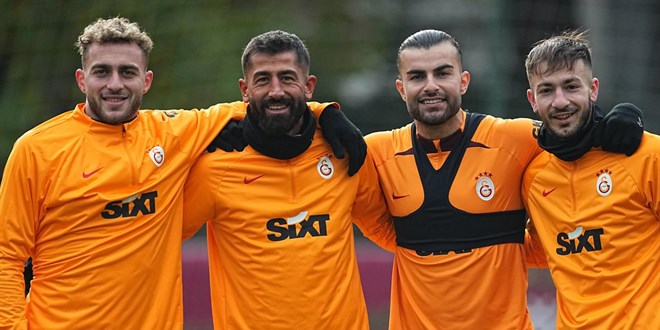 Galatasaray, Kopenhag maçı hazırlıklarını sürdürdü