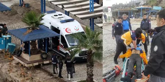 Falezlerden düştü, 30 dakikalık kalp masajıyla hayata tutundu