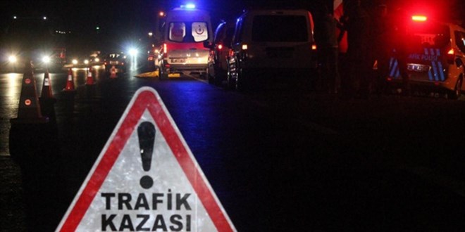 Aksaray'daki trafik kazasnda 1 kii ld, 4 kii yaraland